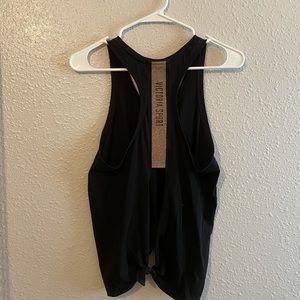 VICTORIA SPORT OPEN BACK TIE TANK TOP